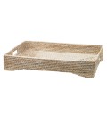 Large rectangular plate Raising - cane-white brushed