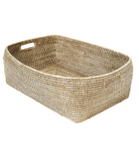 grande Corbeille à linge Escale en rotin naturel