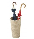 Umbrella stand Raymonde - rattan white brushed