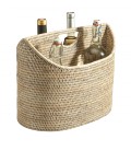 Bottle holders or reviews Dual - rattan white brushed