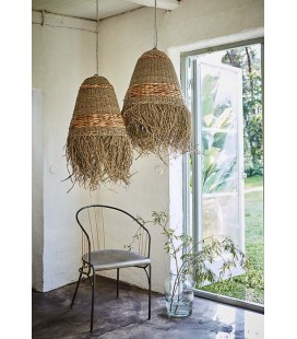 Coffee Table rattan and metal