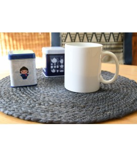 Set de table rond Lilo indigo