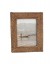 Zoom M - photo frame in honey rattan