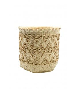 Woven basket made of palm leaves (Palmyra small)