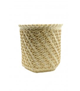 Woven basket made of palm leaves (Medium)