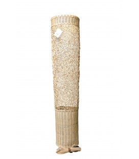 Magwe lampe colonne XL - 139cm - rotin naturel
