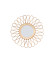 Miroir Flower 50cm - coloris rotin naturel Pagan