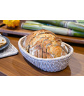 Bread basket Paula - colour white brushed