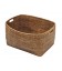 Trash can with handles Chatelaine - rattan honey