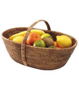 Basket Denise - rattan honey