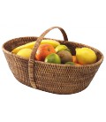 Basket Denise - rattan honey