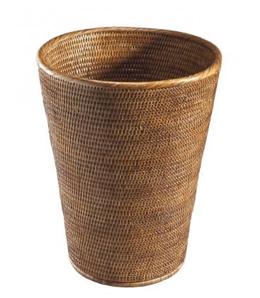 Wastebasket, Bago - rattan honey