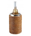 Cooler for bottle Gaven - rattan honey