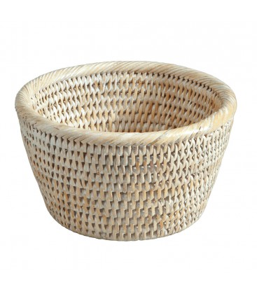 Round basket Wali rattan honey