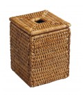 Box cotton swabs Tilda - rattan honey