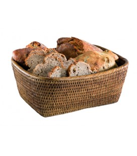 Bread basket rattan Roxane GM - honey