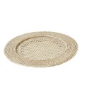 Dessous d'assiette Hôtesse - blanc cérusé