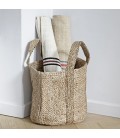 Storage basket in natural hemp (small)